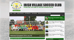 Desktop Screenshot of irishvillagesoccer.com